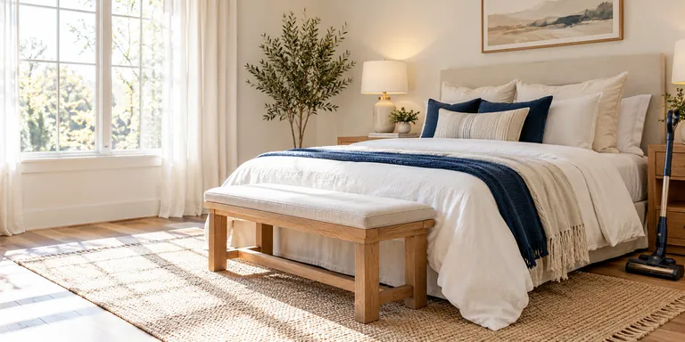Illustrative clean home interior